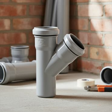 plastik turba utusu: Для канализации Пластик Бытовая труба — 1