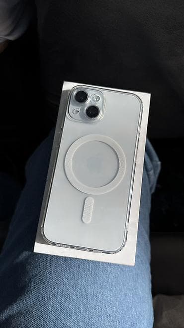 iphone barter var: IPhone 15, 128 GB, Göy, Simsiz şarj — 2