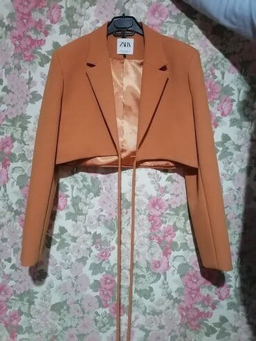 ketan pencekler: ANCAQ REAL ALICILAR YAZSIN. BUZOVNA. Zara Tied Cropped Blazer - — 4