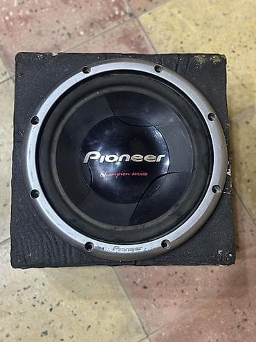 ikinci el soyducu: 1000W Pioneer subwoofer Champion firması bilənlər bilir çox gözəl səs — 1