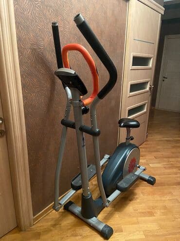 addım ölçən proqram: Elliptik trenajor – çoxfunksiyalı kardio qurğusu - Kombinə edilmiş — 2