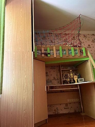 kendir ipi: Oğlan və qız üçün, 2 təknəfərlik çarpayı — 2