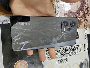 telfon tutacaqi: Redmi Note 12 Pro, 256 GB, rəng - Qara — 1