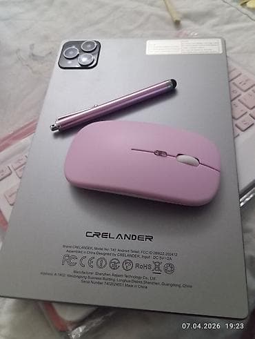 CRELANDER Android planşet + aksesuar dəsti Məhsulun tərkibi: -