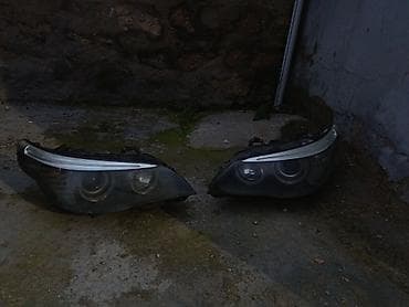bmw e70 ehtiyat hisseleri: Komplekt, Yaxın və uzaq vuran işıqlar BMW, 2008 il, Orijinal, Almaniya, İşlənmiş — 4