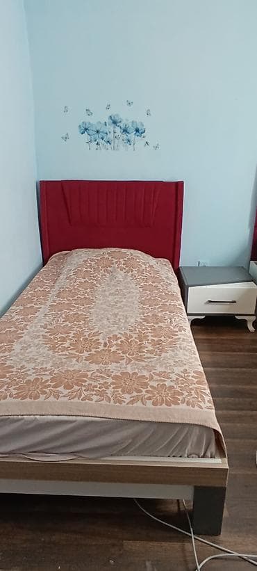 masa islenmis: Oğlan və qız üçün, İşlənmiş, Təknəfərlik çarpayı — 1