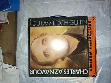 Музыкальные инструменты: Vinil plastinka: Charles Aznavour – “Du lässt dich geh’n” - Label — 1