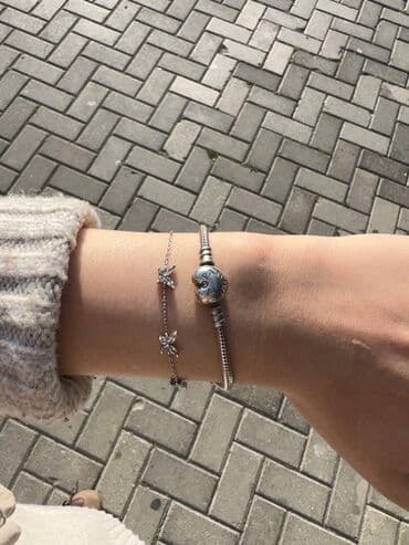 gümüş boyunbag: Bilərzik, Pandora, Gümüş — 2