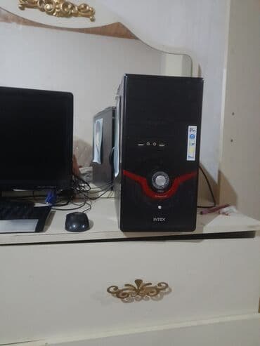 Printerlər: Masaüstü kompüter dəsti - Sistem bloku: IN TEX markalı ATX korpus, ön — 2