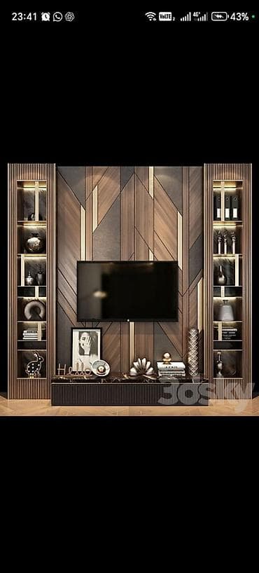 siyirmeli dolab: Mebel istehsalı və dizayn xidməti - Sürüşmə qapılı güzgülü şkaflar: 3 — 4