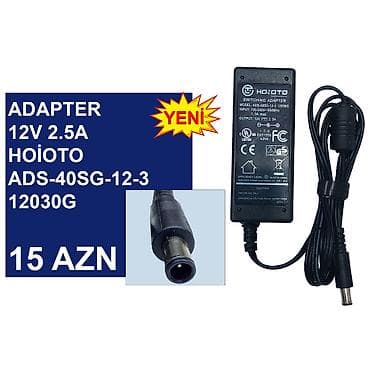 Adapterlər “5/5.5/12/19/19.5V 0.5/1/2/3/4/5A” ⭐5V 1.2A TPI TSA9-050 — 4