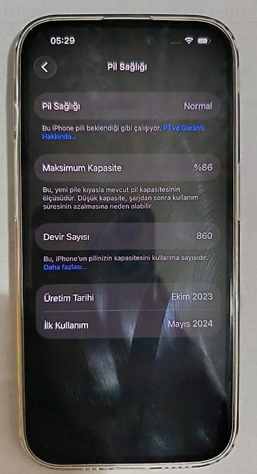 ikinci el xaladenik: IPhone 15 Pro, 128 GB, Black Titanium, Face ID — 7