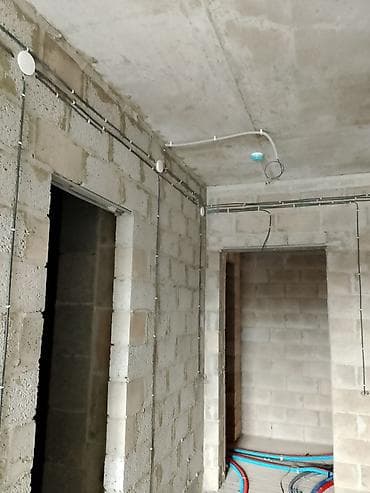 cəkiliş: Elektrik montajı xidməti - Yeni tikili və təmir olunan obyektlər üçün — 1