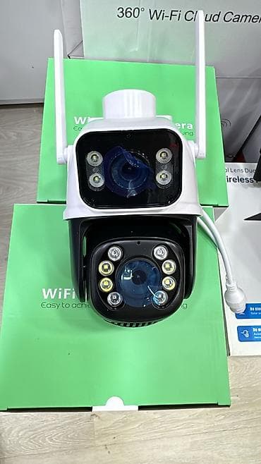 Wi‑Fi bulud dəstəyi olan 360° dönə bilən açıq məkan təhlükəsizlik — 1