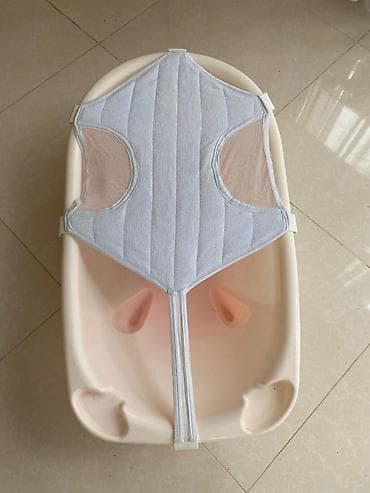 kendir ipi: Uşaq vannası və hamam üçün asqılı dəst - Material: möhkəm plastik — 1
