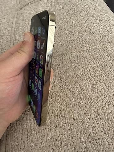 poco telefonlar: IPhone 14 Pro, 256 GB, Qızılı, Face ID — 4