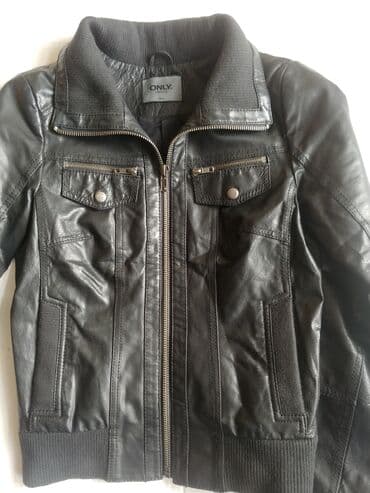 dəri jaket: Dəri kurtka, ONLY, XS — 2