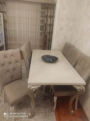 delloro mebel: Naza 2💥⁹²⁷³ Təcili evdən çıxarılmalıdı Masa və 6 stul satılır — 1