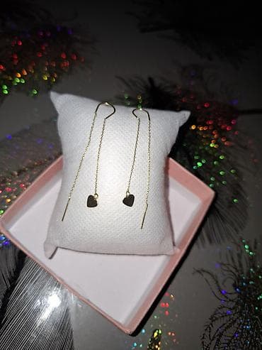 Серьги, 585 проба, 1 г