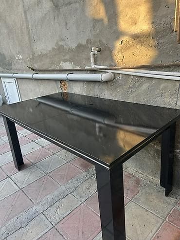 Masalar: Qonaq masası, İşlənmiş, Açılan, MDF, Dördbucaq masa — 2