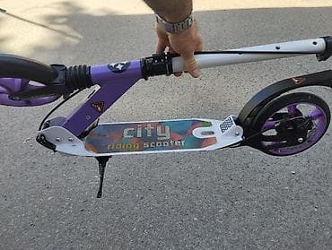nerd dasi: Şəhər tipli skuter – City Riding Scooter - Rəng: bənövşəyi/qarışıq — 6