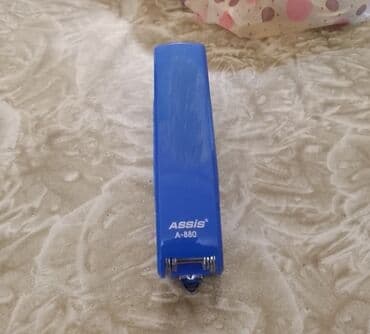 ütü alti: Assis A-880 kağız sancayıcı - Rəng: mavi - Kompakt stolüstü dizayn - — 2