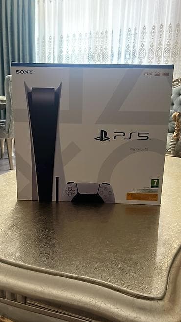 ps4 controller: PlayStation 5 fat oyun konsolu - Rəsmi PlayStation 5 (Diskli versiya) — 1