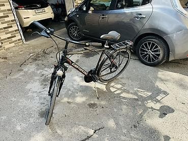 velosiped kameri: Corratec şəhər/trekkinq velosipedi - Yüngül alüminium çərçivə, rahat — 4