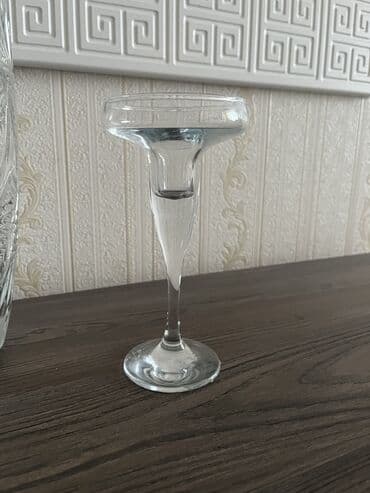 вазы из богемского стекла: Şamdan - şüşe — 2