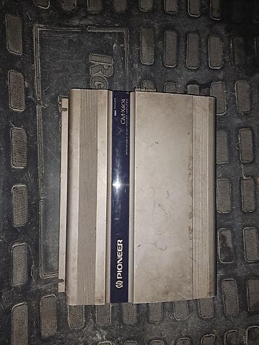 ses ucaldici: Pioneer GM-X404 – 4 kanallı avtomobil gücləndiricisi Xüsusiyyətlər: - — 4