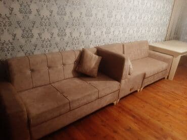 Кресла: Б/у, Диван, Диван, С подъемным механизмом, Нераскладной — 2