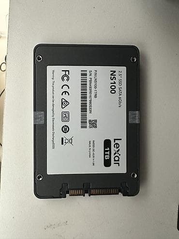 samsung tab s2 qiymeti: Lexar NS100 1TB 2.5" SSD satılır. Model: **Lexar NS100** Tutum — 1