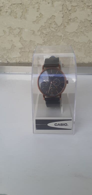 Б/у, Наручные часы, Casio, цвет - Черный