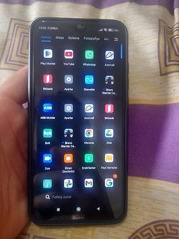 Redmi 8, 128 GB, rəng - Mavi, Barmaq izi