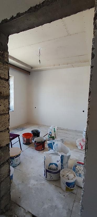 sarayda daxili kreditle evler: Satılır: 2 mərtəbəli yarımçıq tikili ev - Layihə: monolit pilləkənli — 10