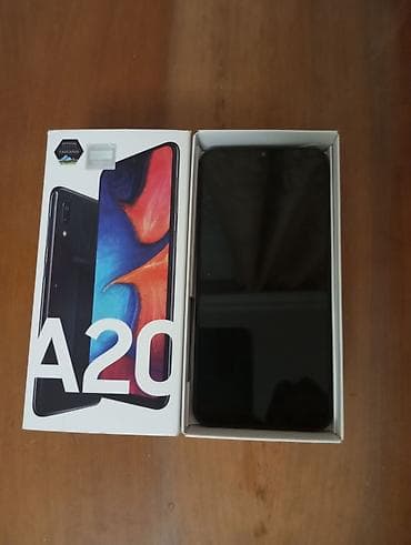 a13 samsung ekran: Samsung Galaxy A20, 32 GB, rəng - Qara, Barmaq izi — 3