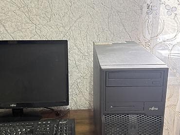 Skanerlər: Fujitsu stolüstü kompüter dəsti Tərkib: - Sistem bloku: Fujitsu tower — 2
