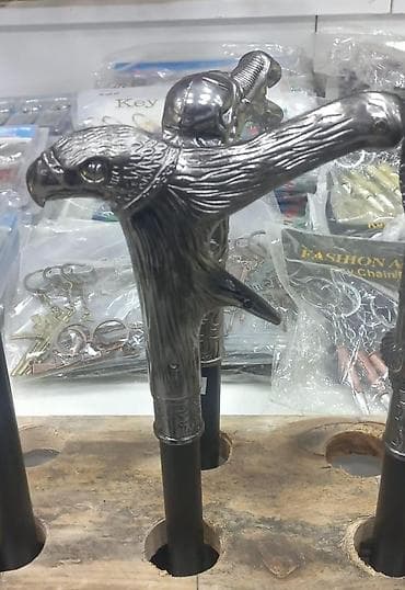 Yerimək üçün arabalar, çəliklər, əsalar, rollatorlar: Dekorativ Ģəzəyli Əsa/Qoltuq Dəstəyi - Model: müxtəlif fiqurlu — 4