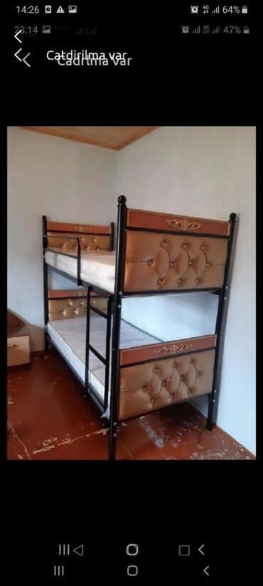 kravatlarin satisi: Oğlan və qız üçün, Yeni, Çarpayı, Matras ilə, Siyirməsiz — 6