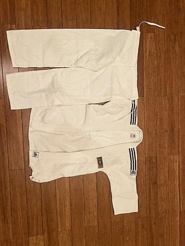 ag salvar: İdman dəsti, Adidas, rəng - Ağ — 4