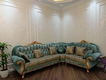 işdenmiş divan: *Sada* sultan künc divanı 700 Azn ölcu 2*3 səliqəli işlənib yeni — 1