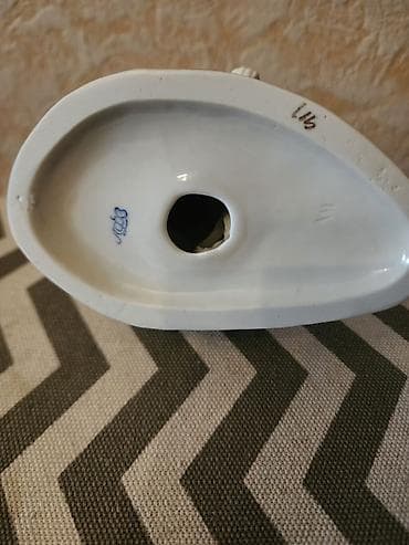 step deke: Fiqur, Keramika, rəng - Ağ — 2