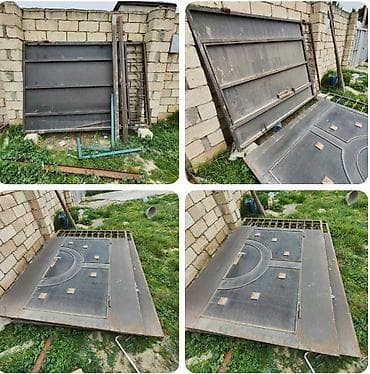 💫RR Darvaza Eni 3.50 hunduru 2.60 içəri acilandi qalın darvazadi