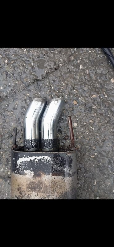 ford focus 2011: İki çıxışlı avtomobil səsboğucu (arxa tlübn) – komplekt boru ilə - — 1