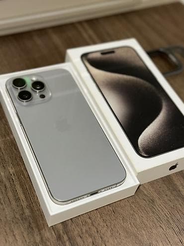 iphone dubay barter: IPhone 15 Pro, Space Gray, Face ID — 2
