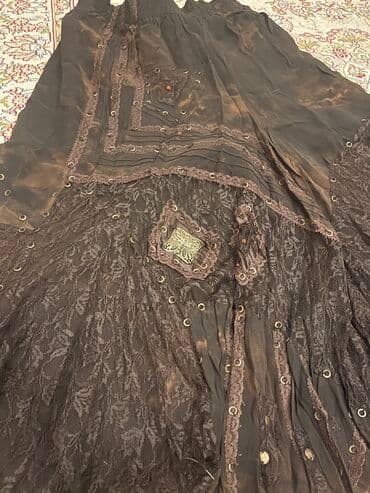 ağ qadın ətəkləri: Maksi Ətək, Stradivarius, Gipür, 2XL — 3