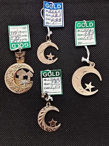 dini uzuk: Dini bəzək, Sarı qızıl, 585 Əyar — 7