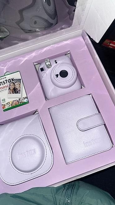 canon printer usb kabel: Fujifilm Instax Mini dəst – bənövşəyi rəng Dəst tərkibi: - Instax — 1