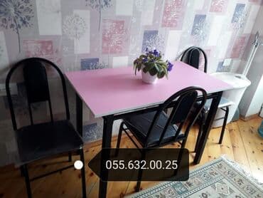 metbex stol stulları qiymetleri: Mətbəx üçün, Yeni, Açılmayan, Kvadrat masa — 17