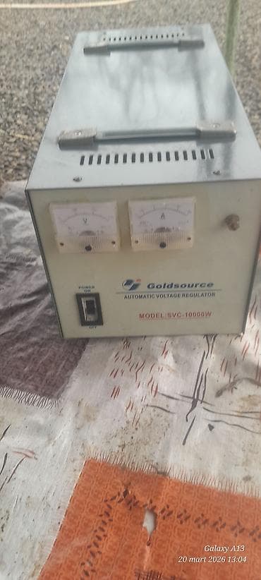 Santexnika: İşlənmiş, Ev üçün, 1 faza, Gərginliy stabilizatoru, 220 V, Kredit yoxdur — 1